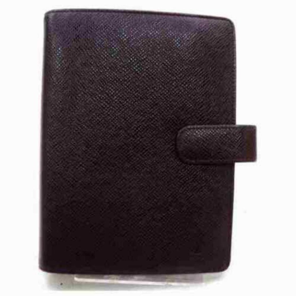 "Louis Vuitton Bordeaux Taiga Leather Medium Ring